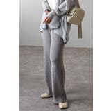 ネップヤーンニットパンツ 77-003698 | BONJOUR SAGAN | 詳細画像1 