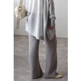 ネップヤーンニットパンツ 77-003698 | BONJOUR SAGAN | 詳細画像2 