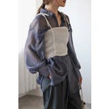 ドロストラメニットキャミ 77-003701 | BONJOUR SAGAN | 詳細画像9