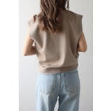 ゴールド釦ボクシーニットベスト 77-003817 | BONJOUR SAGAN | 詳細画像14 