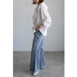 裾フリンジフレアデニムパンツ 77-004516 | BONJOUR SAGAN | 詳細画像13 