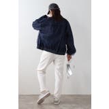 チュールレイヤードライトオンスデニムブルゾン 77-004518 | BONJOUR SAGAN | 詳細画像6 