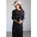 リバーシブルサテンキャミワンピース 77-004539 | BONJOUR SAGAN | 詳細画像7 