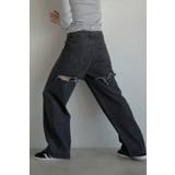 back damaged denim | BONJOUR SAGAN | 詳細画像6 