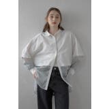 OFF-WHITE | sheer shiny hem | BONJOUR SAGAN