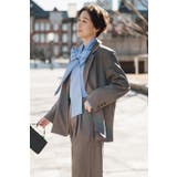 スーツ地ツイルシングルテーラードジャケット 77-004574 | BONJOUR SAGAN | 詳細画像1 