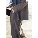 スーツ地ツイルタックパンツ 77-004575 | BONJOUR SAGAN | 詳細画像8 