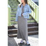 前後2WAYラメリブフレアワンピース 77-004598 | BONJOUR SAGAN | 詳細画像14 