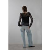 lace draped neck | BONJOUR SAGAN | 詳細画像6 