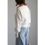 フィンガーホール付きオフショルスウェット 77-004620 | BONJOUR SAGAN | 詳細画像9