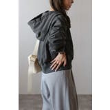 ダブルジップピグメントパーカー 77-004680 | BONJOUR SAGAN | 詳細画像2 