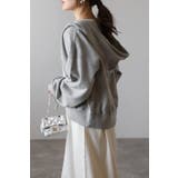 ダブルジップピグメントパーカー 77-004680 | BONJOUR SAGAN | 詳細画像6 