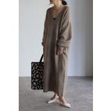 ディープVネックニットワンピース | BONJOUR SAGAN | 詳細画像4 