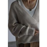 ディープVネックリブニット | BONJOUR SAGAN | 詳細画像7 