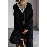 ディープVネックリブニット | BONJOUR SAGAN | 詳細画像9 