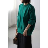 オーバーサイズダンボールニットプルオーバー 88-002369 | BONJOUR SAGAN | 詳細画像1