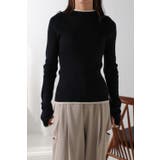 配色デザインリブニット | BONJOUR SAGAN | 詳細画像8 