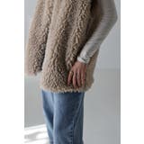 プードルファーロングベスト 88-003580 | BONJOUR SAGAN | 詳細画像8 