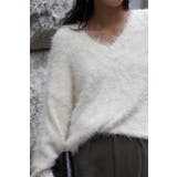 シャギーVネックニット 88-002620 | BONJOUR SAGAN | 詳細画像13 