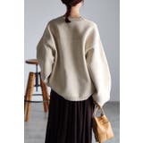 ランタンスリーブダイバーニット 88-003129/88-002621 | BONJOUR SAGAN | 詳細画像9