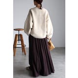 ランタンスリーブダイバーニット 88-003129/88-002621 | BONJOUR SAGAN | 詳細画像10