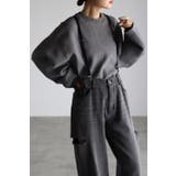 ランタンスリーブダイバーニット 88-003129/88-002621 | BONJOUR SAGAN | 詳細画像11