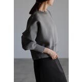 パールラウンドネックダイバーニット 88-003207/88-002624 | BONJOUR SAGAN | 詳細画像11 