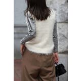 シャギーニットベスト 88-002747 | BONJOUR SAGAN | 詳細画像4 