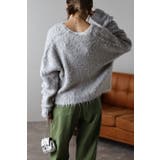 起毛ディープVクロップドニットカーディガン 88-002954 | BONJOUR SAGAN | 詳細画像3