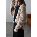 起毛ディープVクロップドニットカーディガン 88-002954 | BONJOUR SAGAN | 詳細画像12