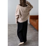 起毛ディープVクロップドニットカーディガン 88-002954 | BONJOUR SAGAN | 詳細画像14