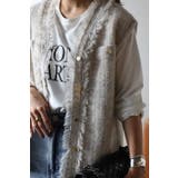 アゼフリンジニットベスト 88-003226/88-002960 | BONJOUR SAGAN | 詳細画像5 