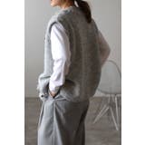 アゼフリンジニットベスト 88-003226/88-002960 | BONJOUR SAGAN | 詳細画像7 