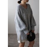 モヘアタッチニットチュニック 88-003372/88-002997 | BONJOUR SAGAN | 詳細画像2