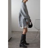 モヘアタッチニットチュニック 88-003372/88-002997 | BONJOUR SAGAN | 詳細画像3