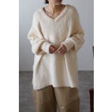 IVORY | モヘアタッチニットチュニック 88-003372/88-002997 | BONJOUR SAGAN