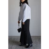 前後2WAYパールキーネックダンボールプルオーバー 88-003028 | BONJOUR SAGAN | 詳細画像10 