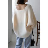 アームウォーマー付きVネックニット 88-003284/88-003033 | BONJOUR SAGAN | 詳細画像7 