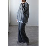 NEBRASKAカレッジロゴシャギーニット 88 003398 | BONJOUR SAGAN | 詳細画像12