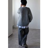 NEBRASKAカレッジロゴシャギーニット 88 003398 | BONJOUR SAGAN | 詳細画像14