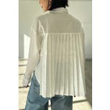OFF-WHITE | クロップド丈バックプリーツシャツ 88-003112 | BONJOUR SAGAN