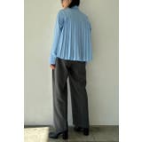 クロップド丈バックプリーツシャツ 88-003112 | BONJOUR SAGAN | 詳細画像6 