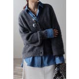 シャギーVネックカーディガン 88-003116 | BONJOUR SAGAN | 詳細画像3 