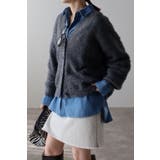 シャギーVネックカーディガン 88-003116 | BONJOUR SAGAN | 詳細画像4 