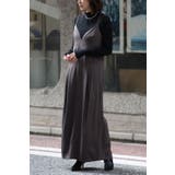 CHARCOAL-GRAY | ビスチェジャンパースカート 88-003130 | BONJOUR SAGAN