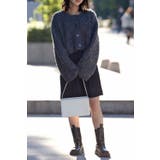 クロップドループヤーンニットカーディガン 88-003135 | BONJOUR SAGAN | 詳細画像1