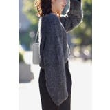 クロップドループヤーンニットカーディガン 88-003135 | BONJOUR SAGAN | 詳細画像2