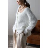 アルパカタッチディープVカーディガン 88-003150 | BONJOUR SAGAN | 詳細画像1