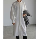 WHITE | えりんさんコラボ シャツワンピース 88-003158 | BONJOUR SAGAN