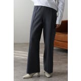 CHARCOAL-GRAY | ダンボールニットセンターシームパンツ 88-003170 | BONJOUR SAGAN